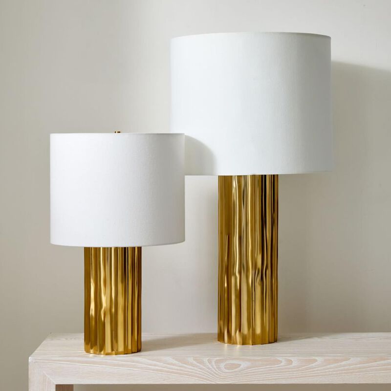 West Elm Metal Foundational Table Lamp Short image number 1